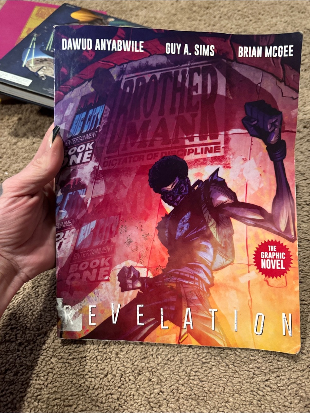 Graphic Novel - Revelation (Red/Orange Cover)